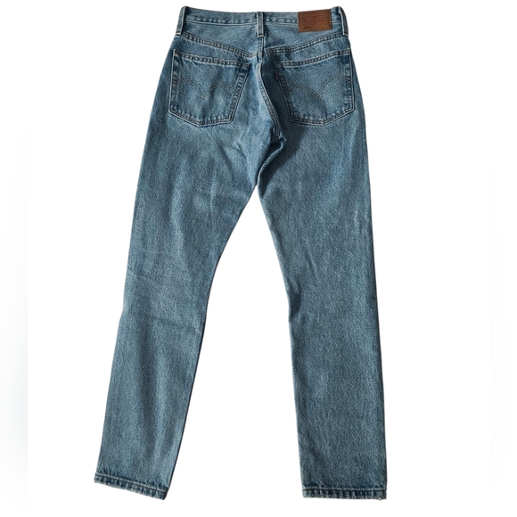 LEVI'S 501 Distressed Skinny Jeans | SZ 24 x 28 - Picture 2 of 9